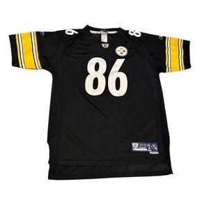 Reebok‎ Pittsburgh Steelers Hines Ward Jersey Black Youth XL 18-20 NFL Stitched